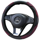 Funda de Volante Universal de Cuero para Coche