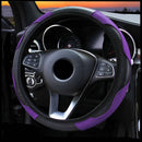 Funda de Volante Universal de Cuero para Coche