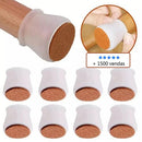 Kit de 16 Piezas de Protector de Pies de Muebles de Silicona