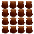 Kit de 16 Piezas de Protector de Pies de Muebles de Silicona