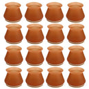 Kit de 16 Piezas de Protector de Pies de Muebles de Silicona